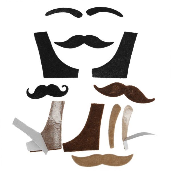 "Rex London Moustache Barber Shop" lipdukų rinkinys