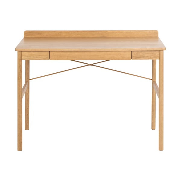 Rašomasis stalas iš ąžuolo 50x110 cm Paul – Actona-image-2