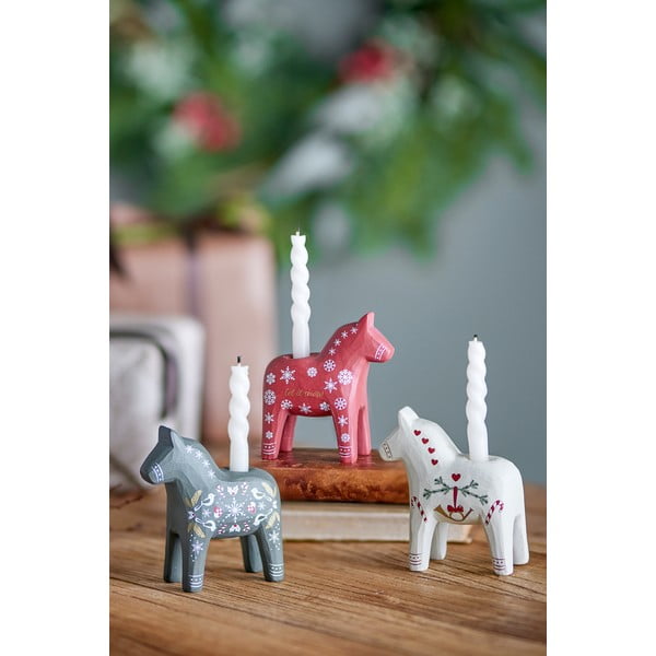 Iš poliesterinės dervos žvakidės 3 vnt. Siffer – Bloomingville-image-1