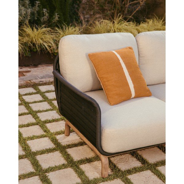 Smėlio spalvos sodo sofa Alipa – Kave Home-image-2