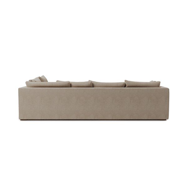 Kreminė kampinė sofa (dešinysis kampas) Comfy - Scandic-image-2