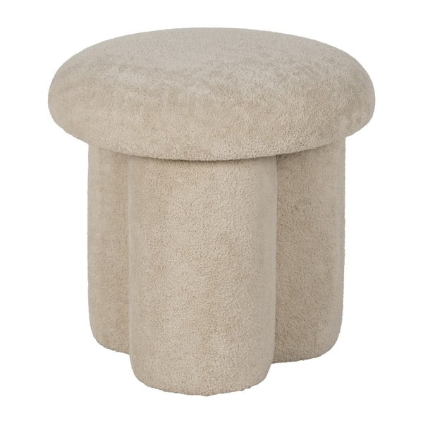 Smėlio spalvos iš boucle pufas – Ixia
