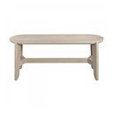 Natūralios spalvos medžio masyvo suolas Eli – Blomus