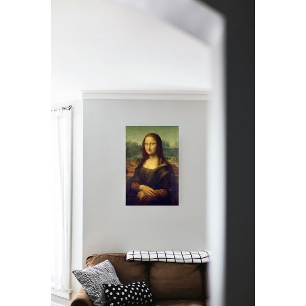 Leonardo da Vinci reprodukcija Mona Lisa, 60 x 40 cm-image-1