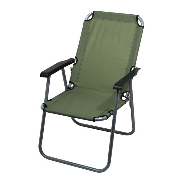 Tamsiai žalia sulankstoma kempingo kėdė "Cattara Lyon