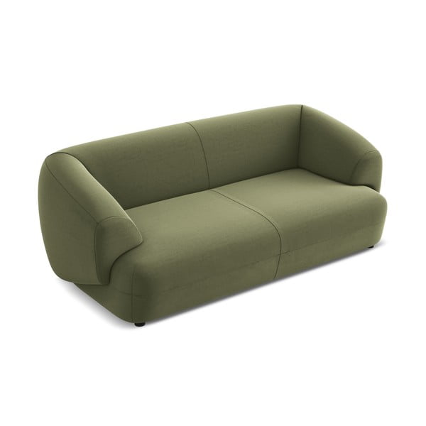 Žalios spalvos iš velveto sofa 212 cm Moana – Makamii-image-3