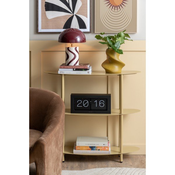 Šviesiai rudos spalvos iš metalo spintelė 90x82x28 cm Paris – Leitmotiv-image-1