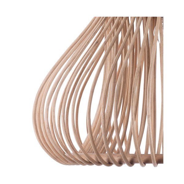 Natūralios spalvos pakabinamas šviestuvas su rotango atspalviu ø 60 cm Tinggi - Tomasucci-image-2