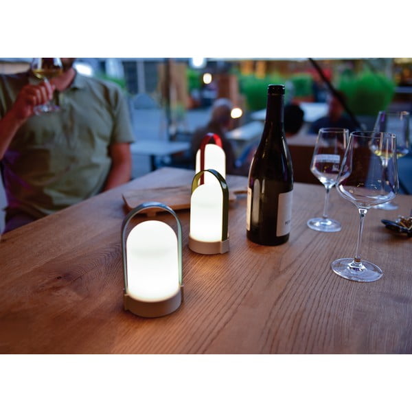 Stalinis šviestuvas baltos spalvos LED su pritemdymo funkcija (aukštis 15 cm) Uri – Remember-image-3