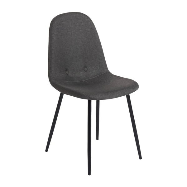 2 tamsiai pilkų valgomojo kėdžių rinkinys Bonami Essentials Lissy