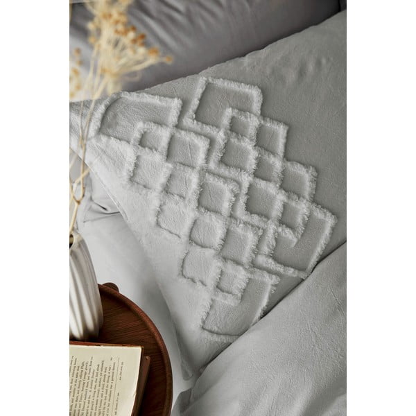 Pilka medvilninė patalynė Pineapple Elephant Diamond, 200 x 200 cm-image-3