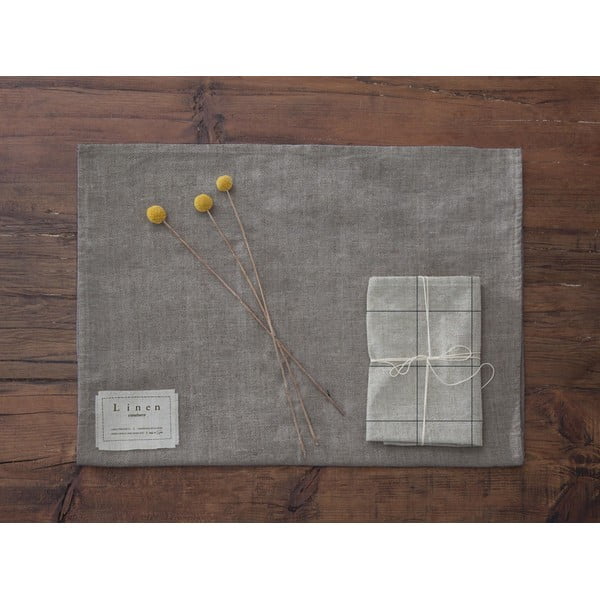 4 lininių servetėlių rinkinys Really Nice Things Blue Lines, 43 x 43 cm-image-3