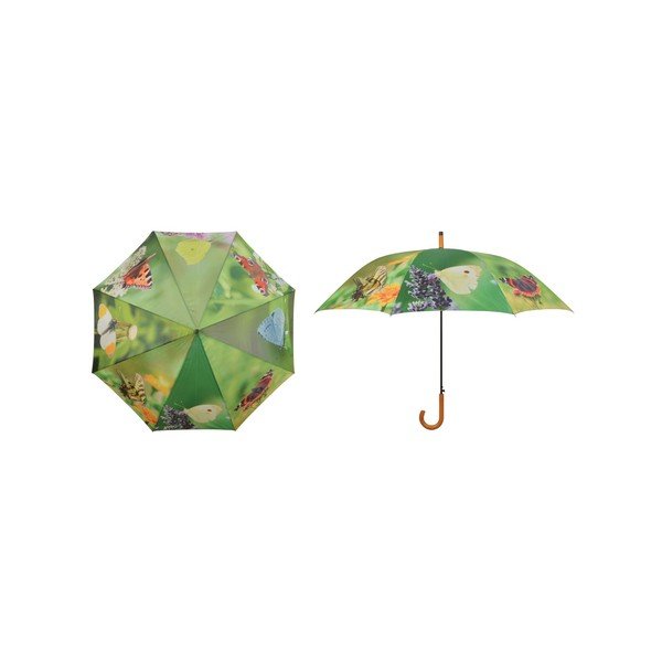 Skėtis su drugelių raštu "Esschert Design", ⌀ 120 cm-image-1