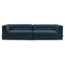 Tamsiai mėlyna sofa 324 cm Kleber - Bobochic Paris