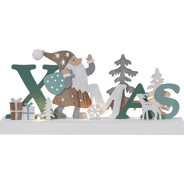 Šviečianti dekoracija baltos spalvos su Kalėdų motyvu Reinbek – Star Trading