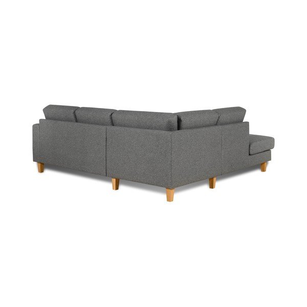Tamsiai pilka kampinė sofa (kairysis kampas) Focus - Scandic-image-2