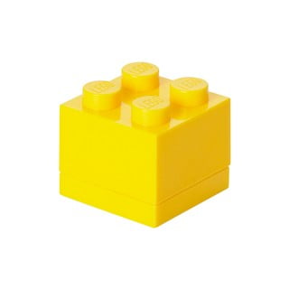 Geltona daiktadėžė LEGO® Mini Box