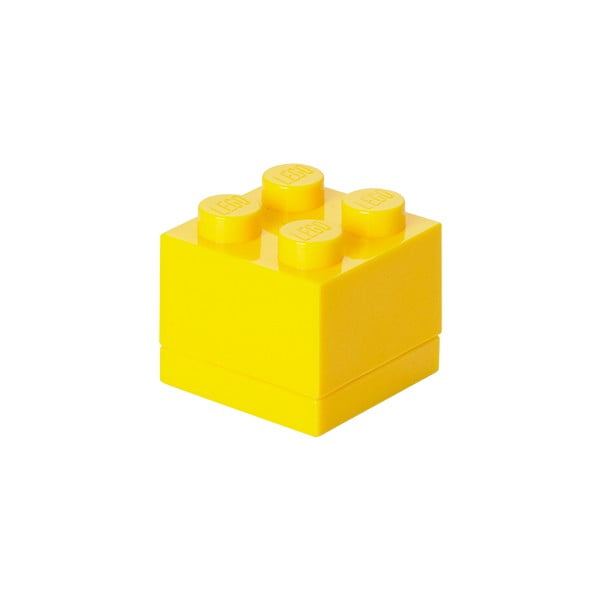 Geltona daiktadėžė LEGO® Mini Box
