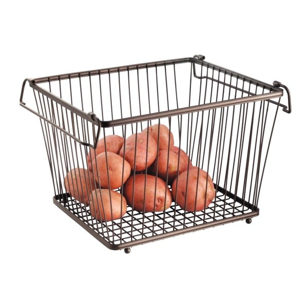 Metalinis krepšys InterDesign York Lyra, 32 x 27,5 cm-image-2