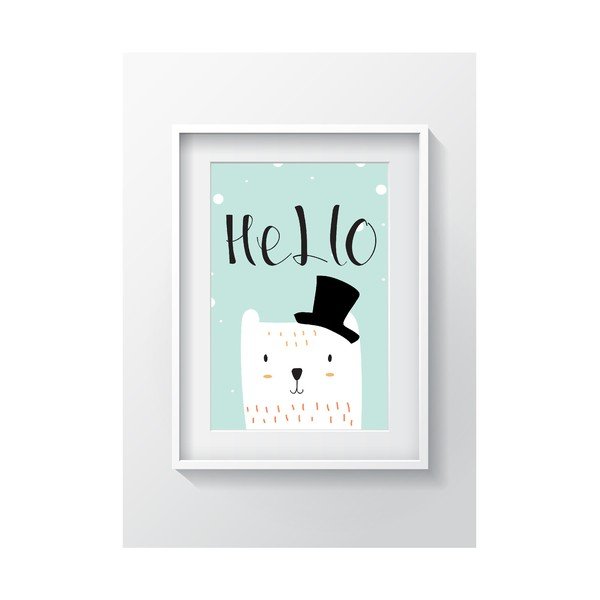 Vaizdas Tablo centras Hello Cat, 24 x 29 cm
