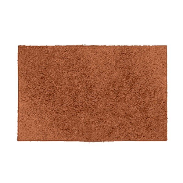 Terakotos spalvos vonios kilimėlis 50x80 cm Mael – douceur d'intérieur