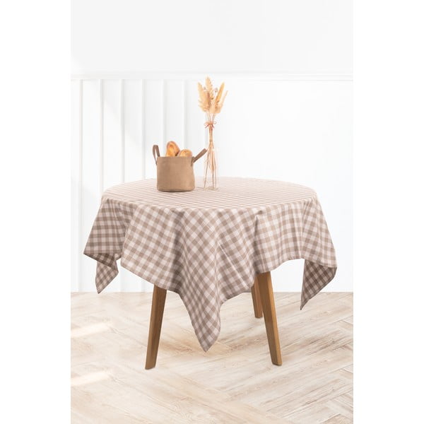 Iš medvilnės staltiesė 150x150 cm Gingham – Tiseco Home Studio-image-4