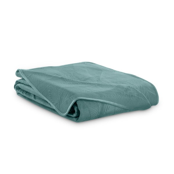 Smaragdinės spalvos lovatiesė 240x260 cm Palsha – Restilo-image-2