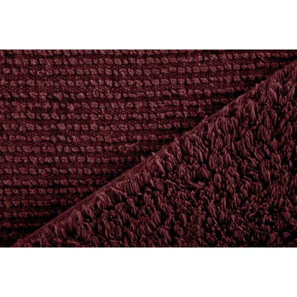 Bordo spalvos vonios kilimėlis 50x45 cm Riva - Tiseco Home Studio-image-1
