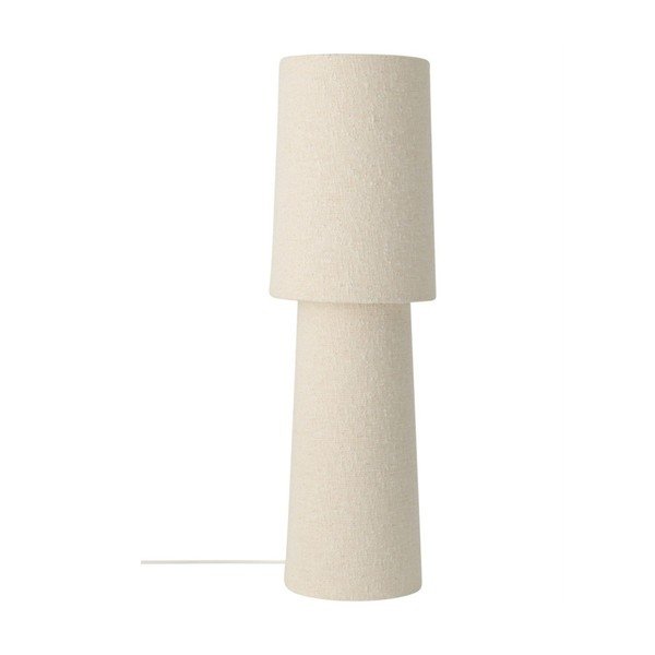 Baltos spalvos iš boucle stalinis šviestuvas (aukštis 58 cm) Philo – Ellos Home