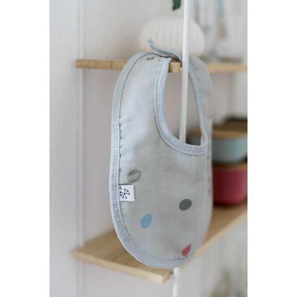 Pilkas muslino seilinukas Kindsgut Dots-image-1