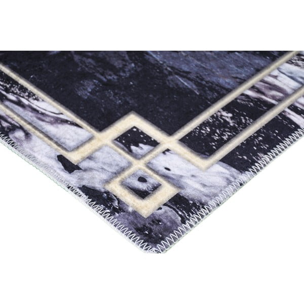 Juodas kilimas Vitaus Willow, 160 x 230 cm-image-2