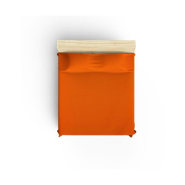 Oranžinis medvilninis užvalkalas dvigulei lovai 200x240 cm Orange - Mijolnir-image-1