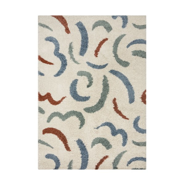 Kilimas kreminės spalvos 160x230 cm Squiggle – Flair Rugs