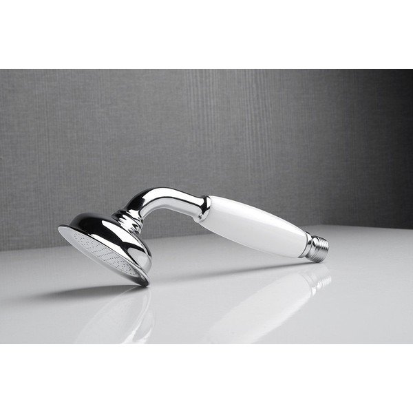 Iš žalvario dušo galvutė blizgios sidabrinės spalvos ø 7 cm Epoca – Sapho-image-1