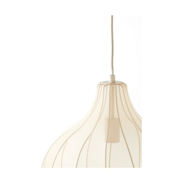Kabantis šviestuvas smėlio spalvos ø 39 cm su tekstiliniu gaubtu Elati – Light & Living-image-4