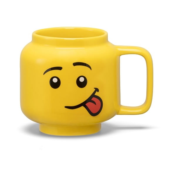 Geltonas keraminis kūdikio puodelis 255 ml Head - LEGO®