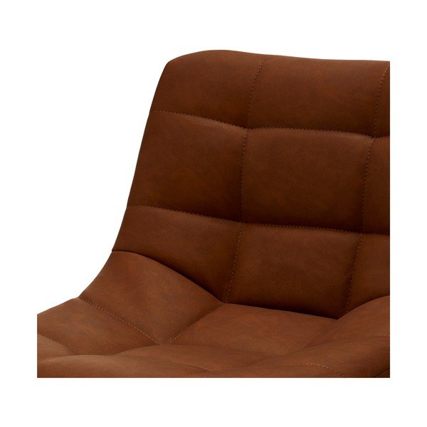 2 šviesiai rudų baro kėdžių rinkinys Furnhouse Mario-image-4