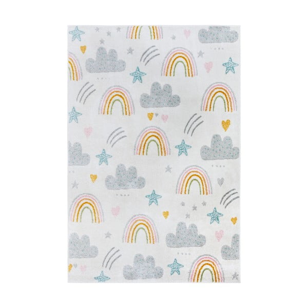 Vaikiškas kilimas šviesiai pilkos spalvos 120x170 cm Rainbow – Hanse Home
