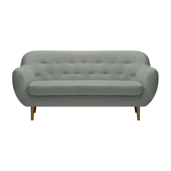 Vivonita Gaia pilkai žalia sofa, 192 cm