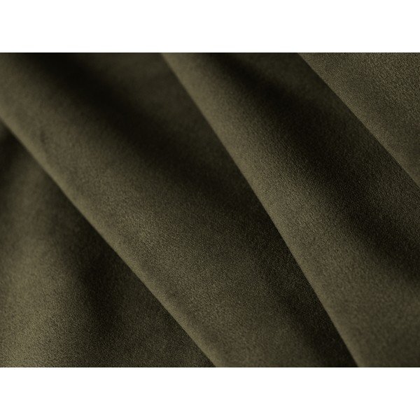 Khaki spalvos modulinė kampinė sofa iš velveto (su dešiniuoju kampu/su gultu) Jodie – Micadoni -image-4