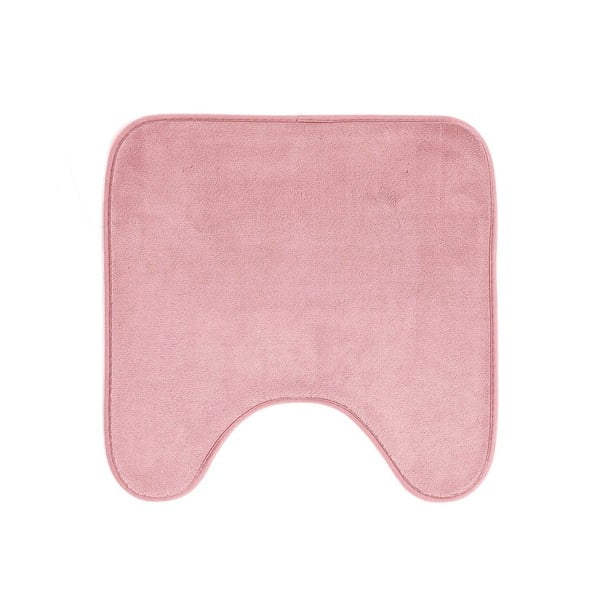 Vonios kilimėlis rožinės spalvos tualetui 45x45 cm Vitamine – douceur d'intérieur