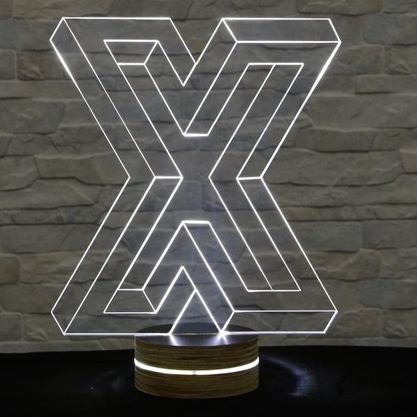 3D stalinis šviestuvas Big X