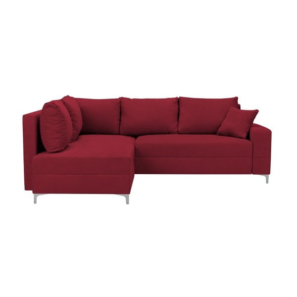 Raudonasis "Windsor & Co Sofos Zeta" sofa lova, kairysis kampas