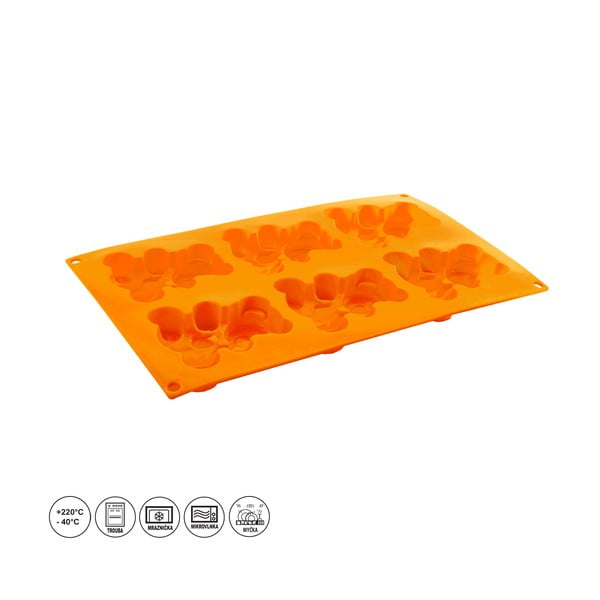Silikoninė kepimo forma meškiukams Orion-image-3