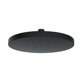 Juoda prie lubų tvirtinama dušo galvutė Weko Rain, ø 22,5 cm