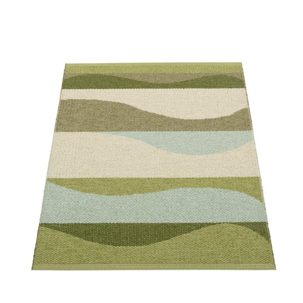 Žalios spalvos lauko ir vidaus kilimas 70x100 cm Urvi Woods – Pappelina-image-2