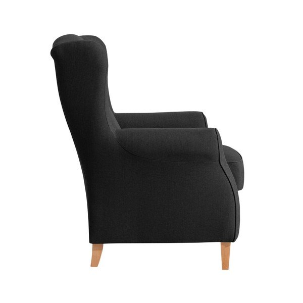 Juodas fotelis Max Winzer Lorris Black-image-2