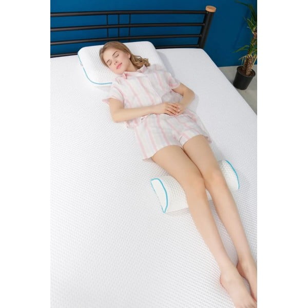 Iš prie kūno prisitaikančių putų ergonomiška pagalvė 18x42 cm – Mila Home-image-2