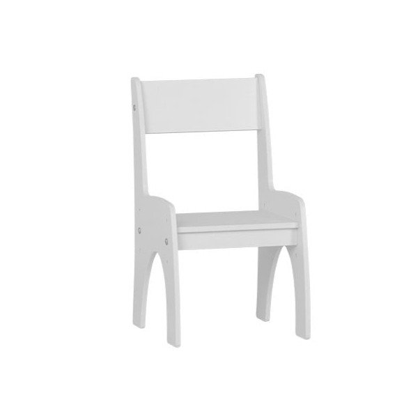 Vaikiška kėdė baltos spalvos Klips – Pinio