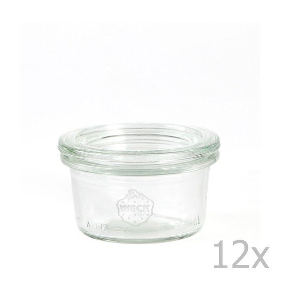 12 indelių rinkinys Weck Sturz, 50 ml